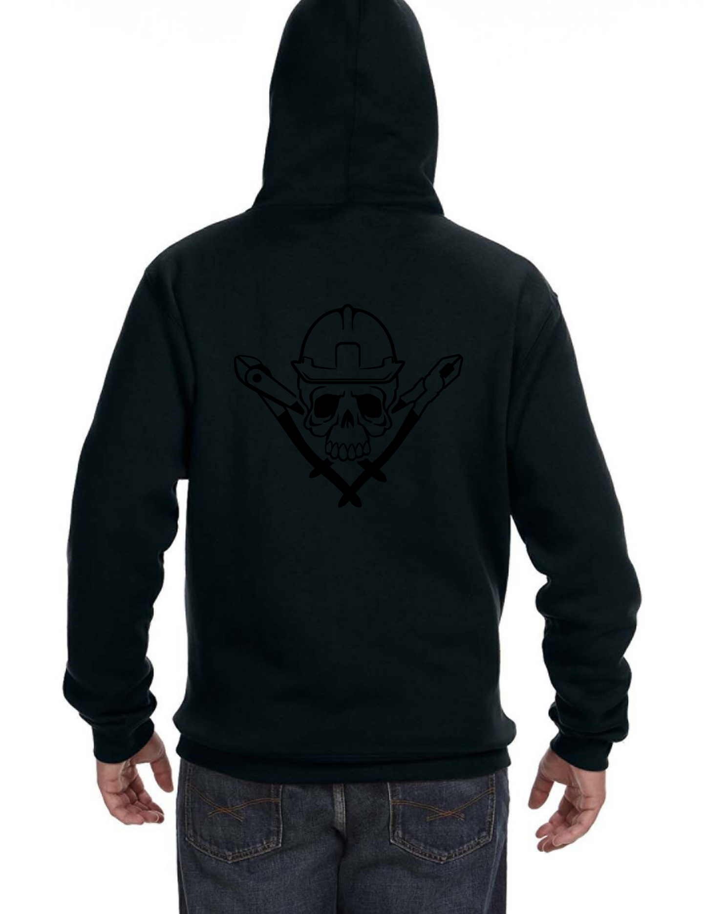 Pullover Hoodie - Skull w/ Pliers