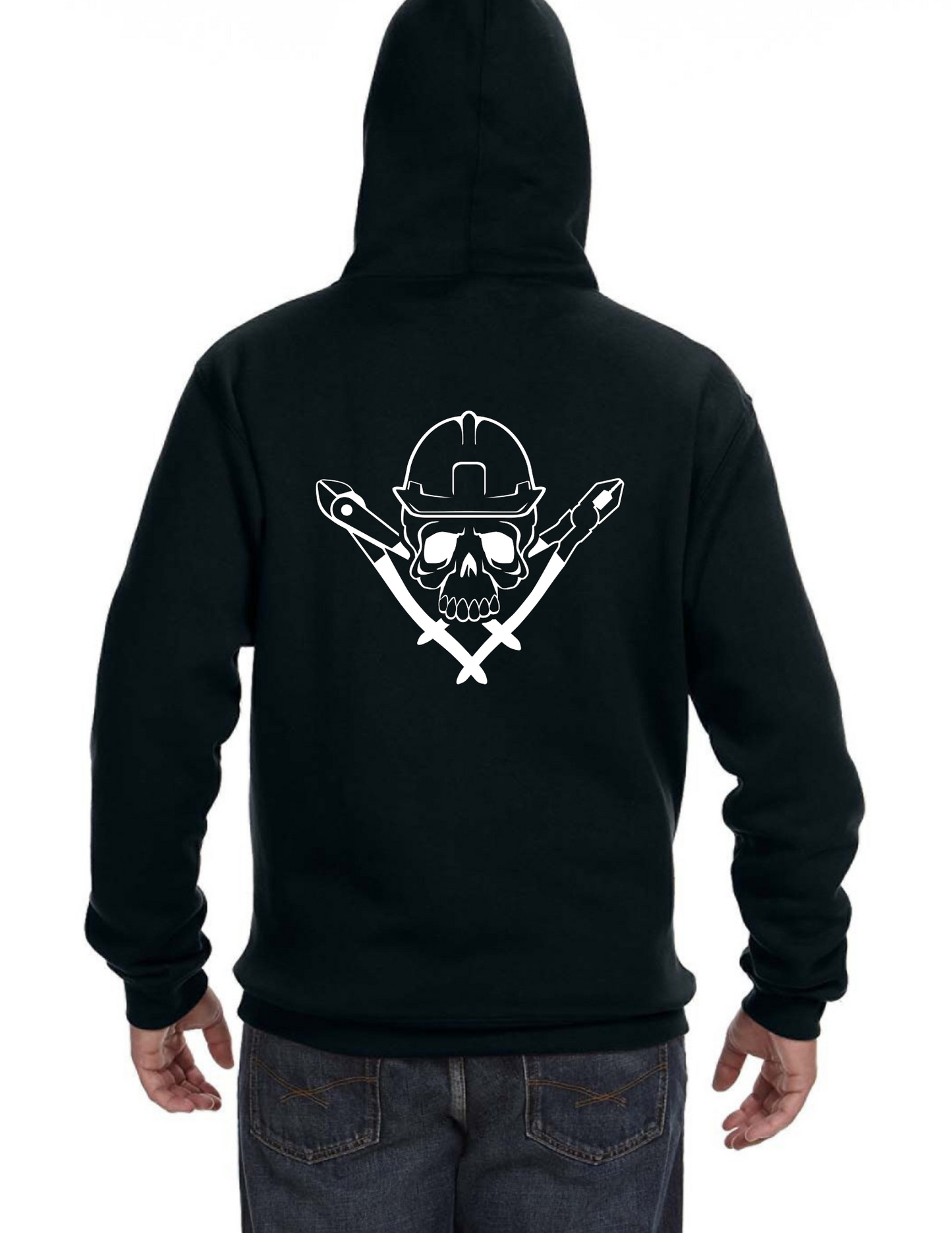 Pullover Hoodie - Skull w/ Pliers